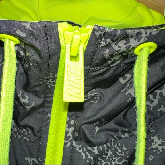 Nike Women’s Spellout Full Zip Running Windbreaker Jacket Size Large - Picture 4 of 11